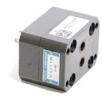 Gearwheel flow meter  